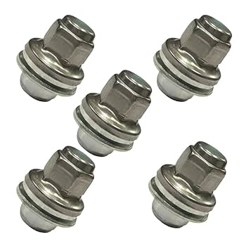 糸ヌンチャク！ Amazon.com: ciciTree 5pcs 37mm Wheel Lug Nuts Bevel Seat